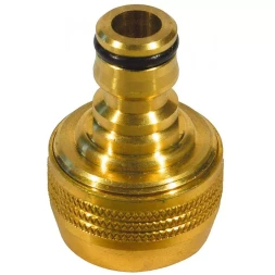 Переходник RACO "Profi" (соединитель-шланг) латунный, 3/4" 4246-55026B