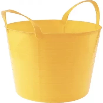 Ведро гибкое сверхпрочное 14 литров желтое  СИБРТЕХ 67502 купить в Ноябрьске