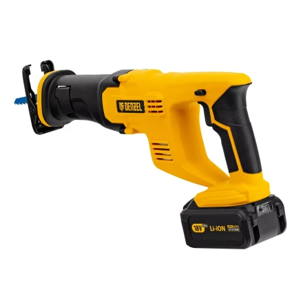 Пила сабельная аккумуляторная CRC-115, 18В Li-Ion Denzel 28465 купить в Ноябрьске