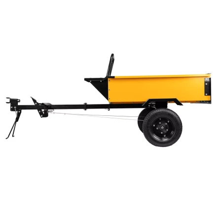 Прицеп для мотоблока Denzel TT-500, оцинк., груз. 500 кг, рег. сцепка, колеса 4.00-10, в упаковке купить в Ноябрьске