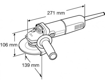 Углошлифовальная машина Makita 9558HNR УШМ Болгарка купить в Ноябрьске