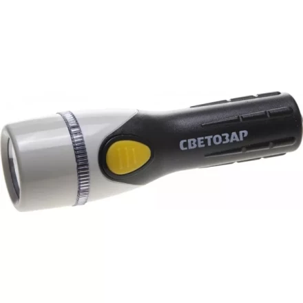 Фонарь СВЕТОЗАР &quot;UPITER&quot; ручной с пластмассовым корпусом и ремешком, ксеноновая лампа, 2xC SV-56373 купить в Ноябрьске