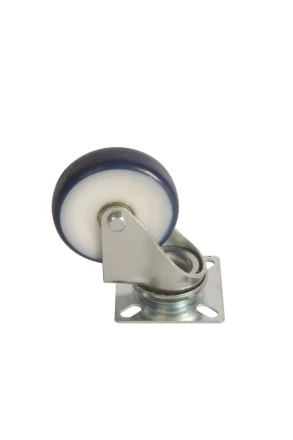 Колесо аппаратное поворотное SCv 92 75 мм (синяя резина) 1027148 купить в Ноябрьске