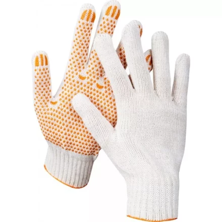 Перчатки STAYER &quot;МASTER&quot; трикотажные, 7 класс, х/б, с защитой от скольжения, L-XL, 10пар 11397-H10 купить в Ноябрьске