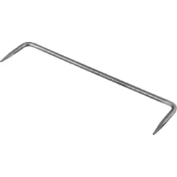 Скоба строительная кованая ЗУБР "МАСТЕР", 8х250х70 мм, 100 шт 311165-250-70