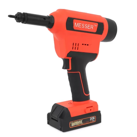 Аккумуляторный резьбовой заклепочник Messer M3000 с электронной системой настройки сжатия и счетчиком купить в Ноябрьске