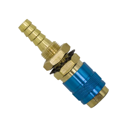 Быстросъемное соединение с резъбовой втулкой М NW5- штуцер 8 мм (Blue) FA3086 купить в Ноябрьске