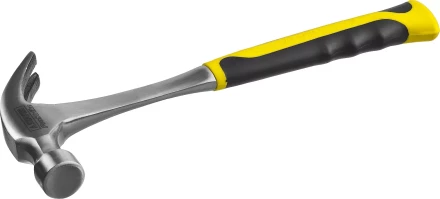 Молоток-гвоздодер STAYER &quot;PROFESSIONAL&quot; цельнометаллический с двухкомпонентной рукояткой, 450г 2025-450 купить в Ноябрьске