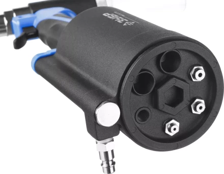 Заклепочник пневматический корпус из композит материал для заклепок из нерж стали 24-32-4-48-6-64мм 31287-64 серия Без серии купить в Ноябрьске