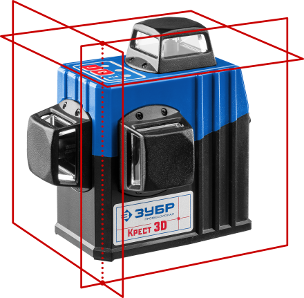 Нивелиры лазерные Крест-3D 360 3 перпендикулярные плоскости серия ПРОФЕССИОНАЛ купить в Ноябрьске