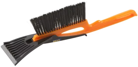 Щетка-сметка автомобильная DEXX для снега, со скребком, 400мм 61036-400 купить в Ноябрьске