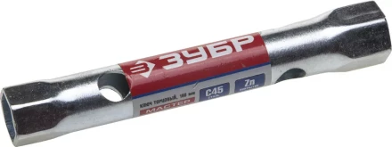 Ключ торцовый ЗУБР &quot;МАСТЕР&quot;, трубчатый двухсторонний, прямой, 12х13мм 27162-12-13 купить в Ноябрьске