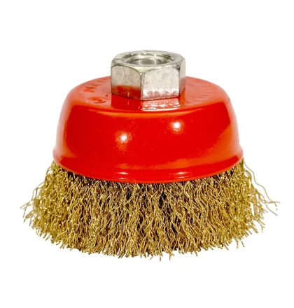 Щетка для УШМ М14/65 мм чашечная сталь прямая 511718 купить в Ноябрьске