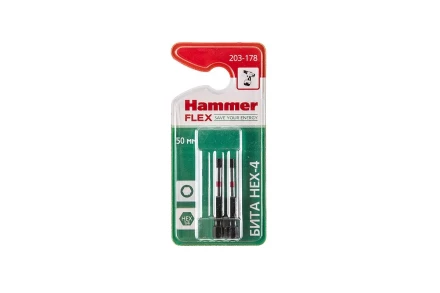 Бита HAMMER HEX4 50мм купить в Ноябрьске