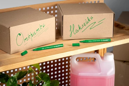 ЗУБР МК-80 зеленый, 0.8 мм маркер-краска (06324-4) купить в Ноябрьске