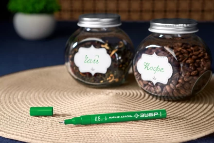 ЗУБР МК-80 зеленый, 0.8 мм маркер-краска (06324-4) купить в Ноябрьске