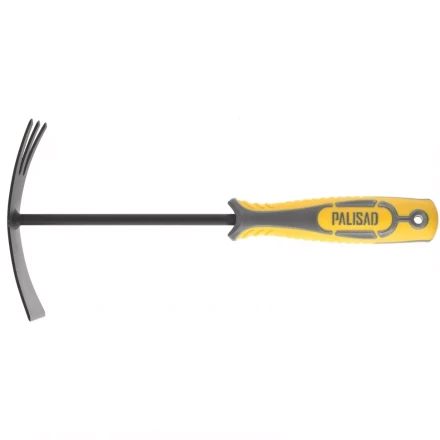 Мотыжка комбинированная 3-зубая + трапеция двухкомпонентная рукоятка PALISAD LUXE 62007 купить в Ноябрьске