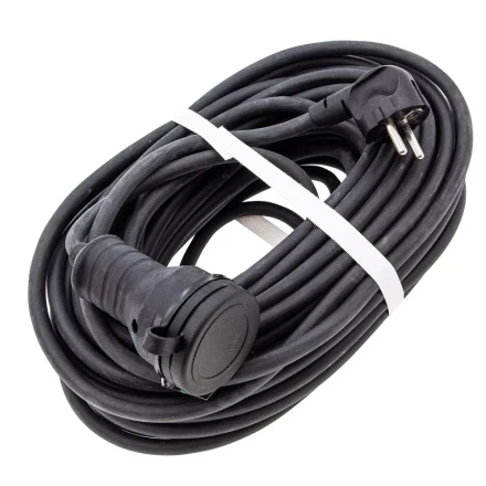 Удлинитель силовой 20 м, 16 А, тип УХз16, КГ 3 x 1.5 мм, 1 розетка, Россия Сибртех 95891 купить в Ноябрьске