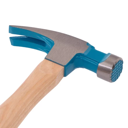 Молоток-гвоздодер GROSS 10413, 380 г, угол 75, магнит, обрезиненная рукоятка American Hickory купить в Ноябрьске