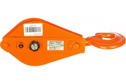 Блок монтажный однорольный с  крюком TOR HQG(L) K1-2,0 т с откидной щекой (G) 11521 купить в Ноябрьске