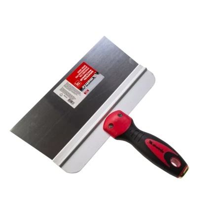 Шпатель фасадный из нержавеющей стали Matrix, 250 мм, двухкомпонентная ручка, широкое полотно, 85529 купить в Ноябрьске