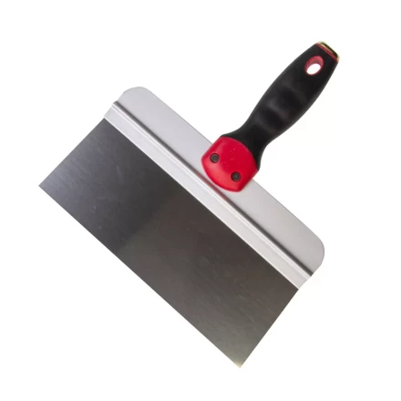 Шпатель фасадный из нержавеющей стали Matrix, 250 мм, двухкомпонентная ручка, широкое полотно, 85529 купить в Ноябрьске