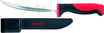 Нож рыбака &quot;FILLET KNIFE&quot; small 150 мм двухкомпонентная рукоятка пластиковые ножны MATRIX KITCHEN 79108 купить в Ноябрьске