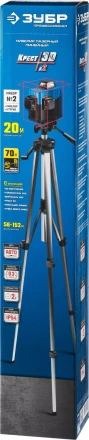 Нивелиры лазерные Крест-3D 360 3 перпендикулярные плоскости со штативом серия ПРОФЕССИОНАЛ купить в Ноябрьске