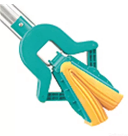 Швабра отжимная сложением 130 см губка PVA 26х5х4,5 см рукоятка телескопическая нержавеющая ТМ Elfe 93503 купить в Ноябрьске