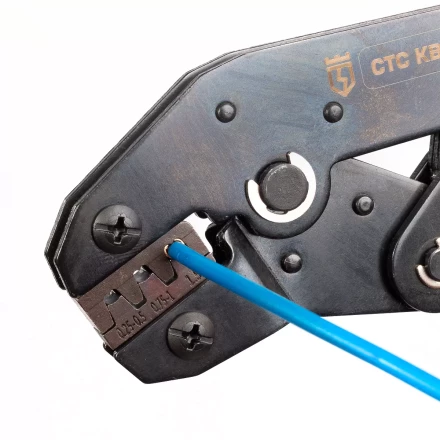 Пресс-клещи КВТ СТС-А с матрицами 248, 63 для опрессовки автоклемм и разъемов (набор) (85137) купить в Ноябрьске