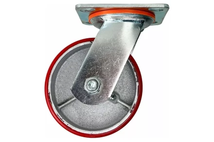 Аппаратное поворотное колесо большегрузное HITCH 140*50 полиуретан SCp63 (SZ085009) купить в Ноябрьске