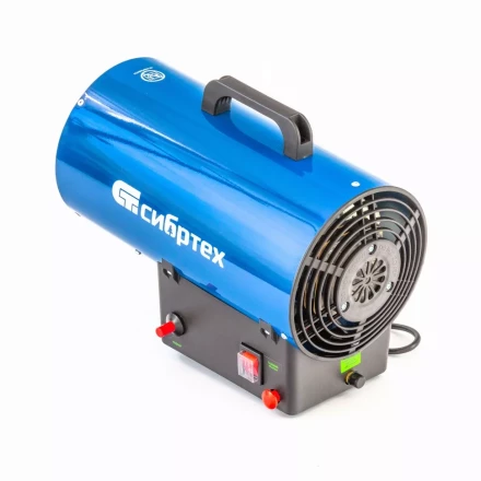 Газовая тепловая пушка СТГ-10, 10 кВт, 300 м3/ч, пропан-бутан Сибртех 96451 купить в Ноябрьске