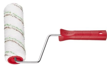 Валик ЗУБР &quot;МАСТЕР&quot; &quot;МИКРОТЕКС&quot;, ворс 9мм, ручка 6мм, d=40/180мм 03543-18 купить в Ноябрьске