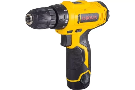 Дрель-шуруповерт Eurolux ДА-12/1Li 72/14/37 купить в Ноябрьске