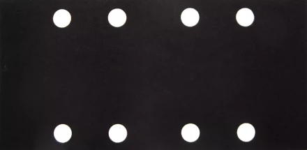 Лист шлиф. универсал. URAGAN "Оптимален для мягких пород дерева" 8 отверстий по линии, для ПШМ, P180, 80х166мм, 50шт 907-21101-180-50 купить в Ноябрьске