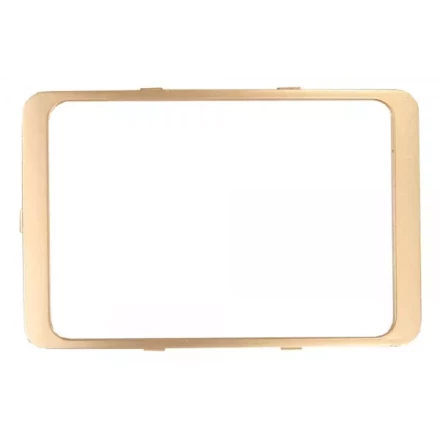 Вставка СВЕТОЗАР &quot;ГАММА&quot; декоративная, цвет золотой металлик, двойная SV-54175-GM купить в Ноябрьске