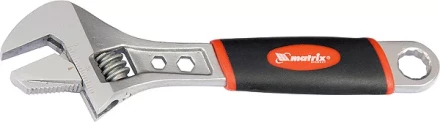 Ключ разводной 250мм переставная губка 2 - х  комп.рукоятка  MATRIX 15518 купить в Ноябрьске