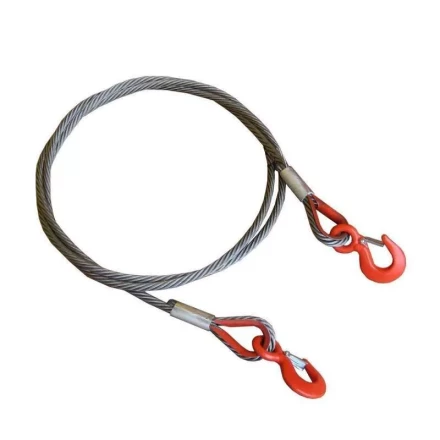 Буксир канатный TOR БТК 37,0 т 6,0 м опрессовка канат 28 мм (петля-петля) 1048757 купить в Ноябрьске