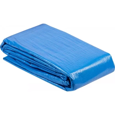 Тент-полотно ЗУБР &quot;МАСТЕР&quot; универсальный, из тканого полимера плотностью 75 г/м3, с люверсами, водонепроницаемый, 8мх12м 12550-08-12 купить в Ноябрьске