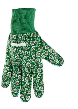 Перчатки садовые х/б ткань с ПВХ точкой, манжет, L PALISAD 67763 купить в Ноябрьске