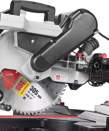 Пила торцовочная с ременной передачей ЗПТ-305-1800 ПЛР серия МАСТЕР купить в Ноябрьске