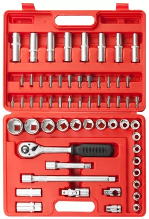 Набор ЗУБР &quot;МАСТЕР&quot; Торцовые головки SUPER LOCK, 1/2&quot;, 59 предметов 27632-H59 купить в Ноябрьске