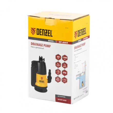 Дренажный насос Denzel DP800A 97219 купить в Ноябрьске
