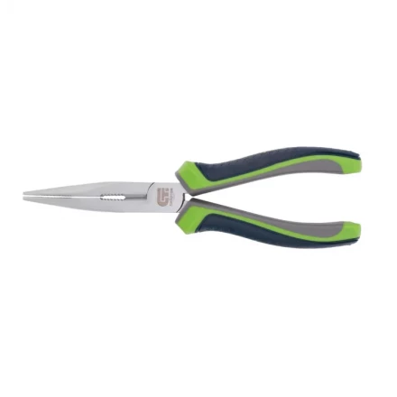 Длинногубцы прямые Сибртех 200 мм трехкомпонентные рукоятки 17115 купить в Ноябрьске