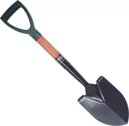 Лопата автомобильная 840мм металлический черенок заостренная STELS 61401