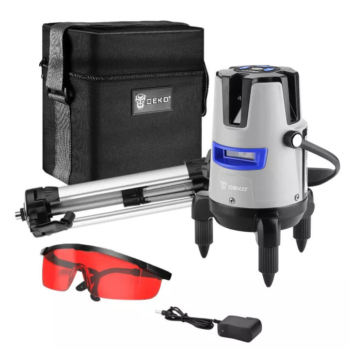 Уровень лазерный со штативом DEKO LL57 PRO SET2, 065-0104, со штативом купить в Ноябрьске