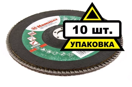 Круг Лепестковый Торцевой (КЛТ) HAMMER КЛТ 1 Ф180х22 Р60 213-014 купить в Ноябрьске