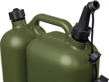 ЗУБР 5 + 2.5 л, пластиковая усиленная двухсекционная канистра, Профессионал (38367-7.5) купить в Ноябрьске