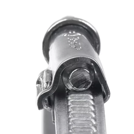 ЗУБР Х-9Н, 32 - 50 мм, накатная лента 9 мм, цинк, 50 шт, червячный хомут (37807-50) купить в Ноябрьске