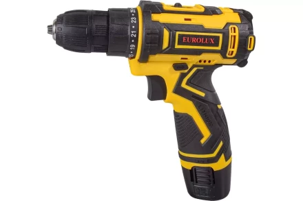 Дрель-шуруповерт Eurolux ДА-12/2-1Li 72/14/68 купить в Ноябрьске